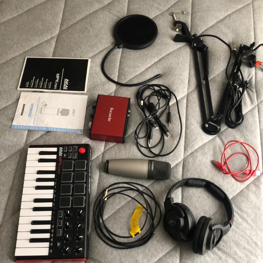 Music production equipment (never used)